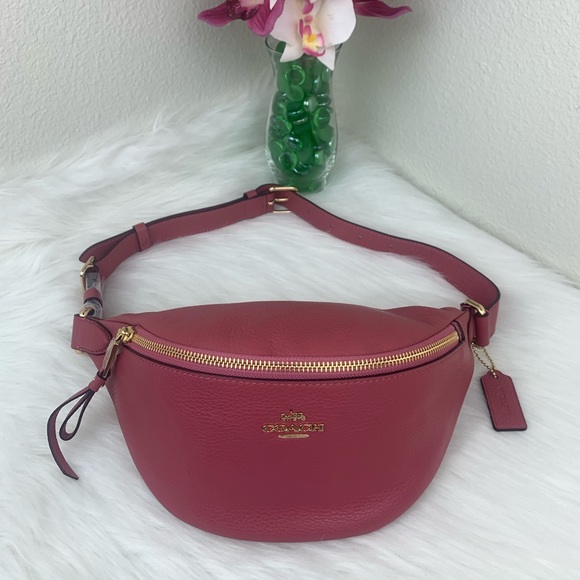 Coach Handbags - 🔥SALE🔥Coach Pebble Leather Belt Bag